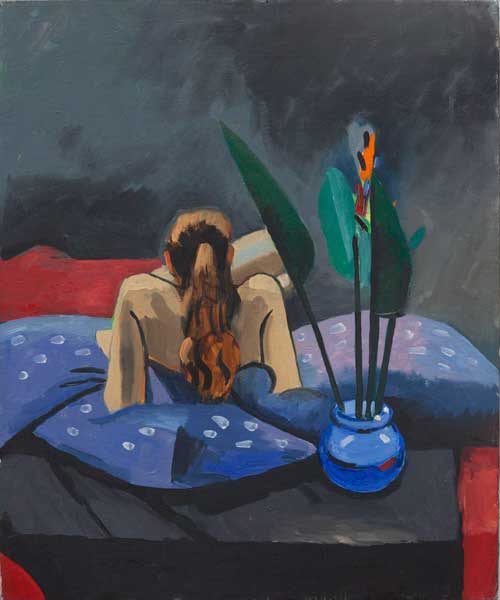 nude painting by the Venice painter, Curtis Hoekzema.