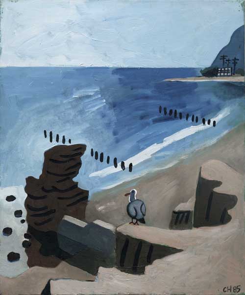 LANDSCAPE - oil painting by the Venice painter, Curtis Hoekzema.